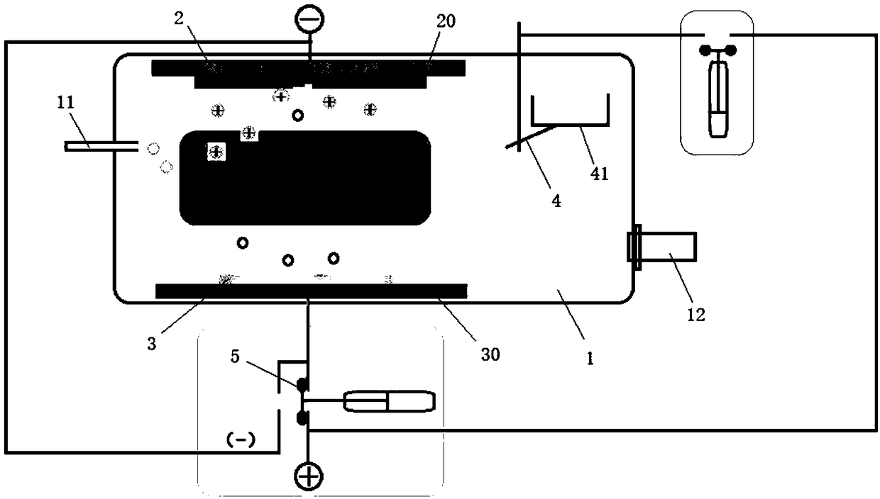 Ion cleaning magnetron sputtering system