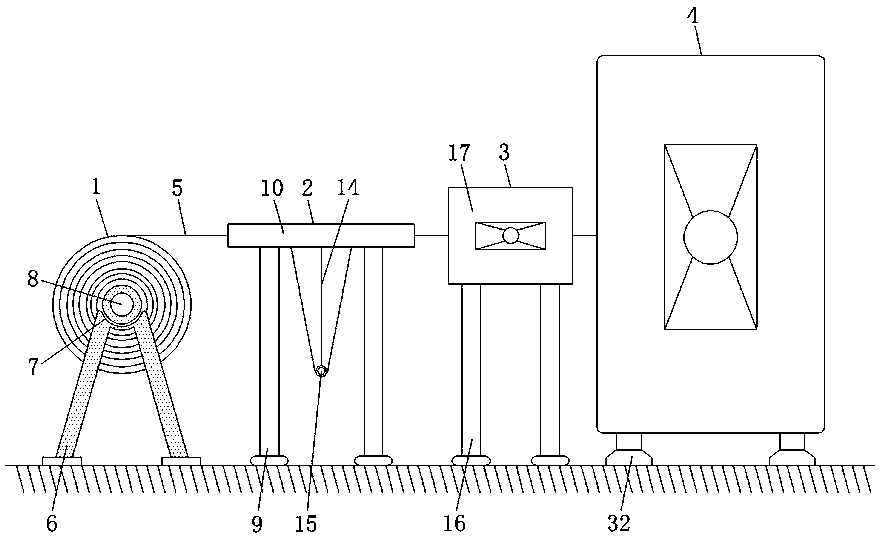 Dust removal device for printer