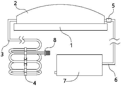 Lumbar supporting air cushion for medical treatment