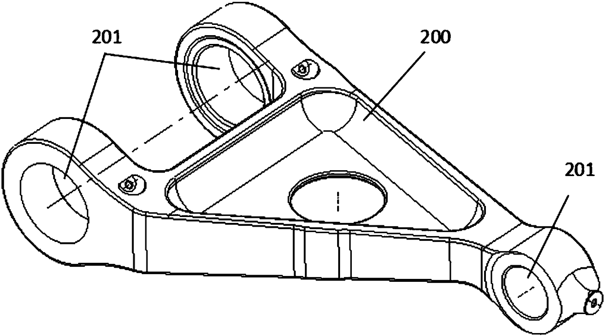 High-efficiency and high-precision fixture of aircraft undercarriage bracket and clamping method thereof