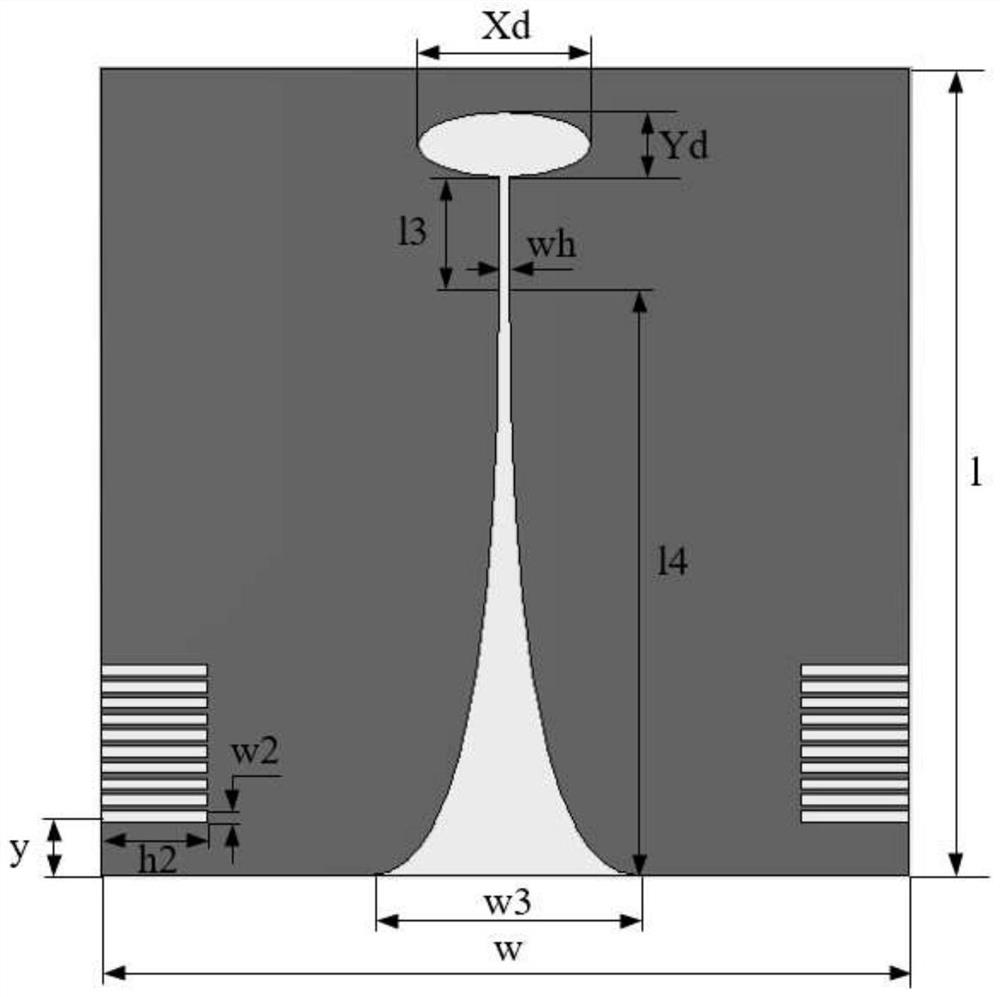 Ground target positioning test device