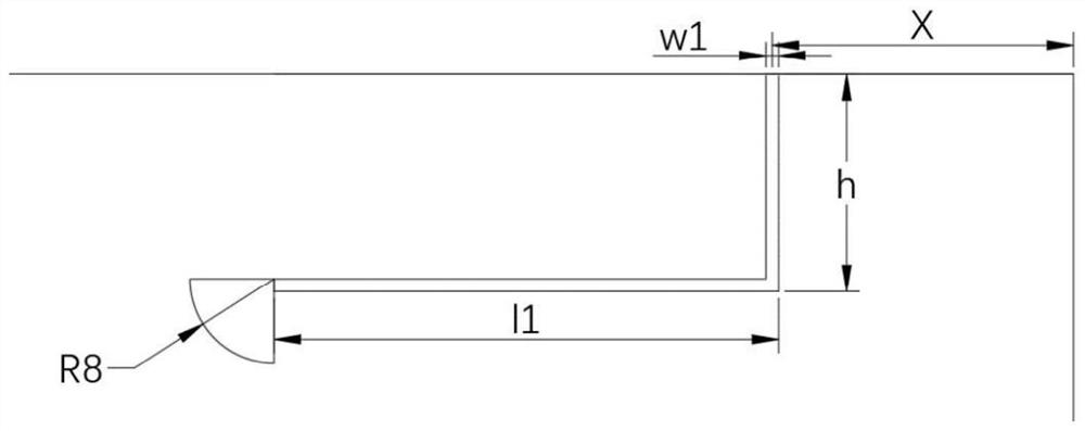 Ground target positioning test device