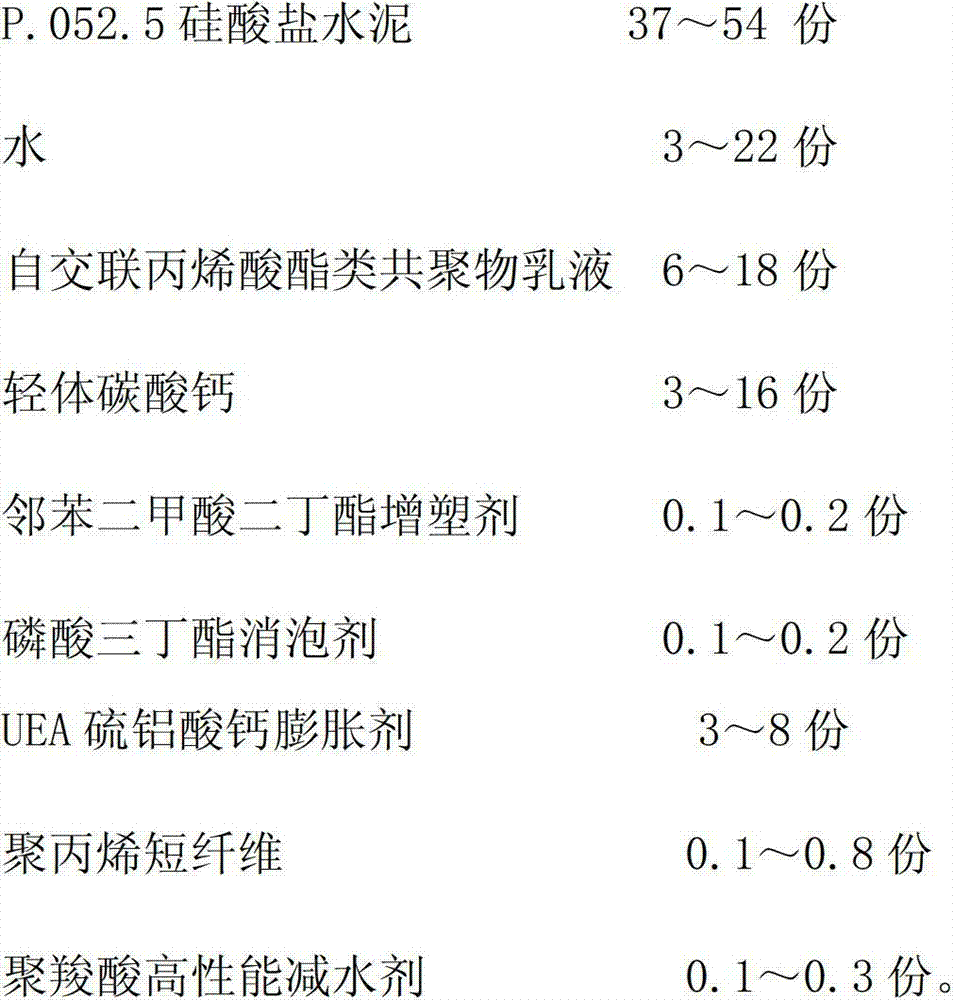 Inorganic matrix anticorrosion material for metal oil tank