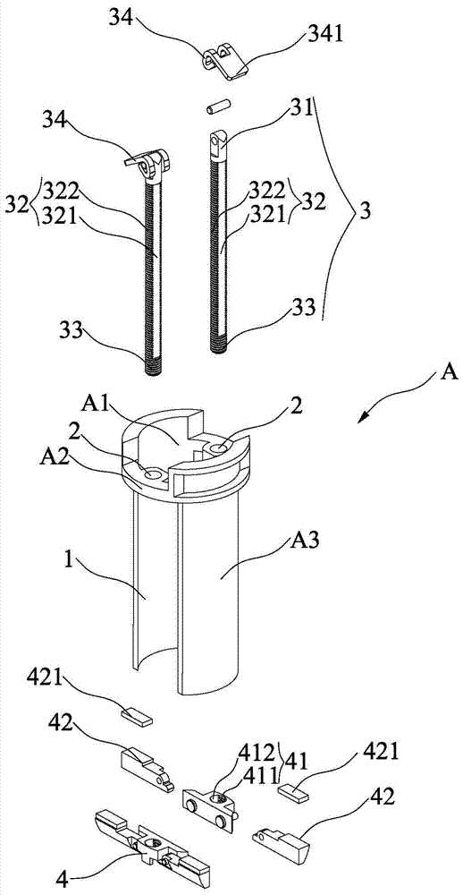 Quick-mounting and quick-dismounting structure on faucet base table and quick-mounting and quick-dismounting method