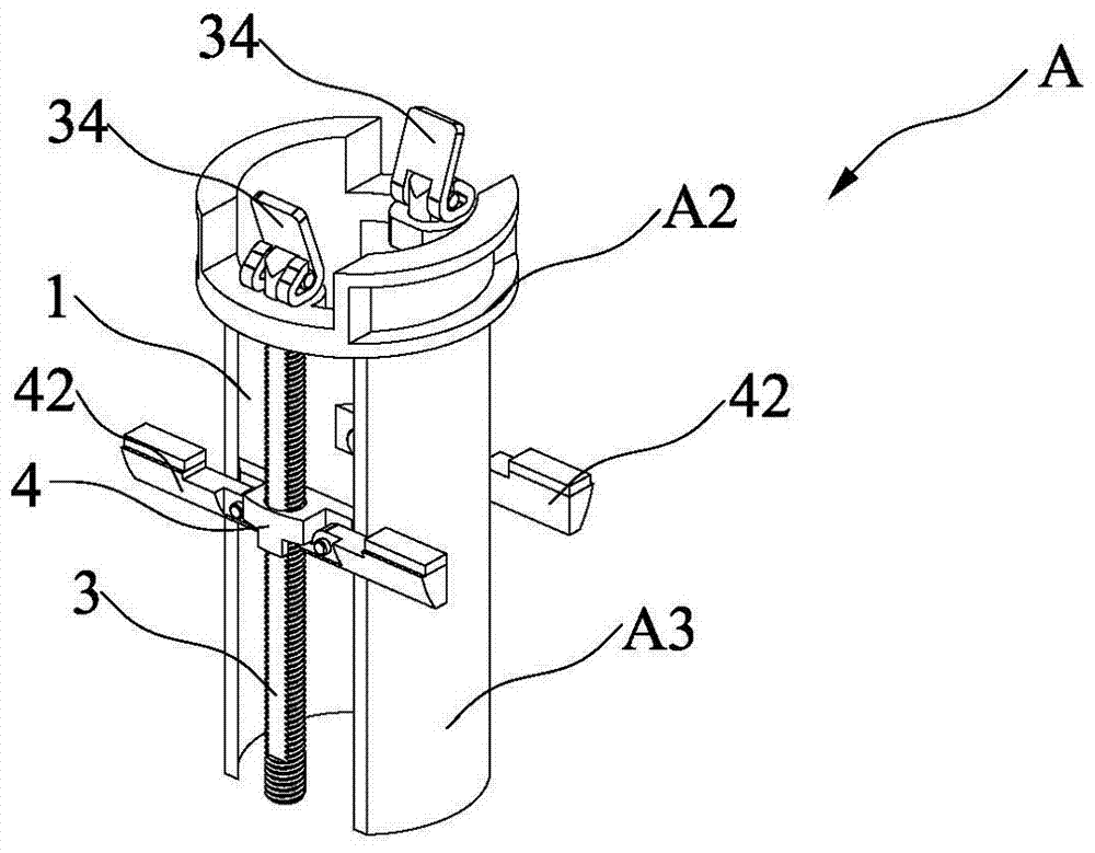 Quick-mounting and quick-dismounting structure on faucet base table and quick-mounting and quick-dismounting method