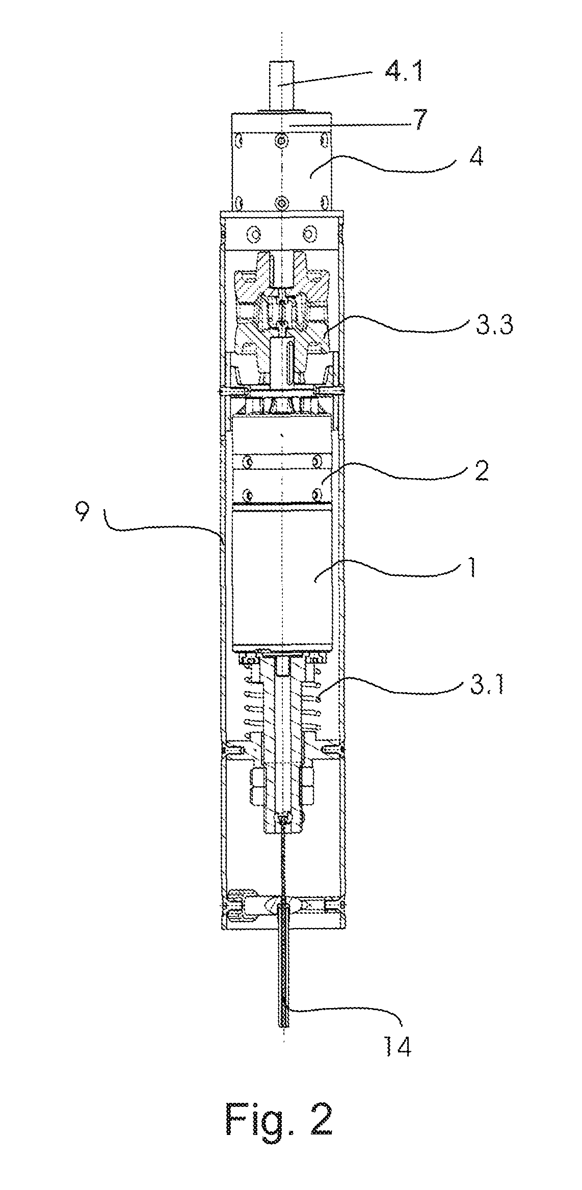 Drive system for pivotal and/or slidable doors or for entry and exit facilities with improved position acquisition