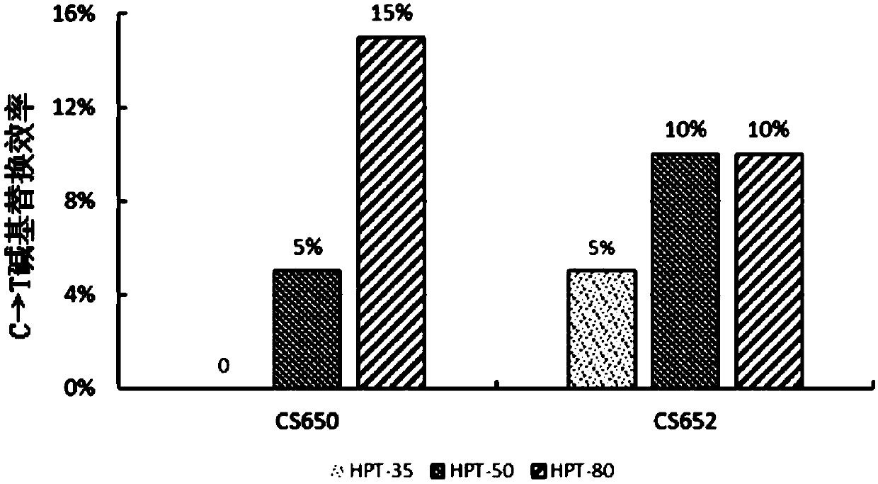 Method for increasing editing efficiency of base editing system