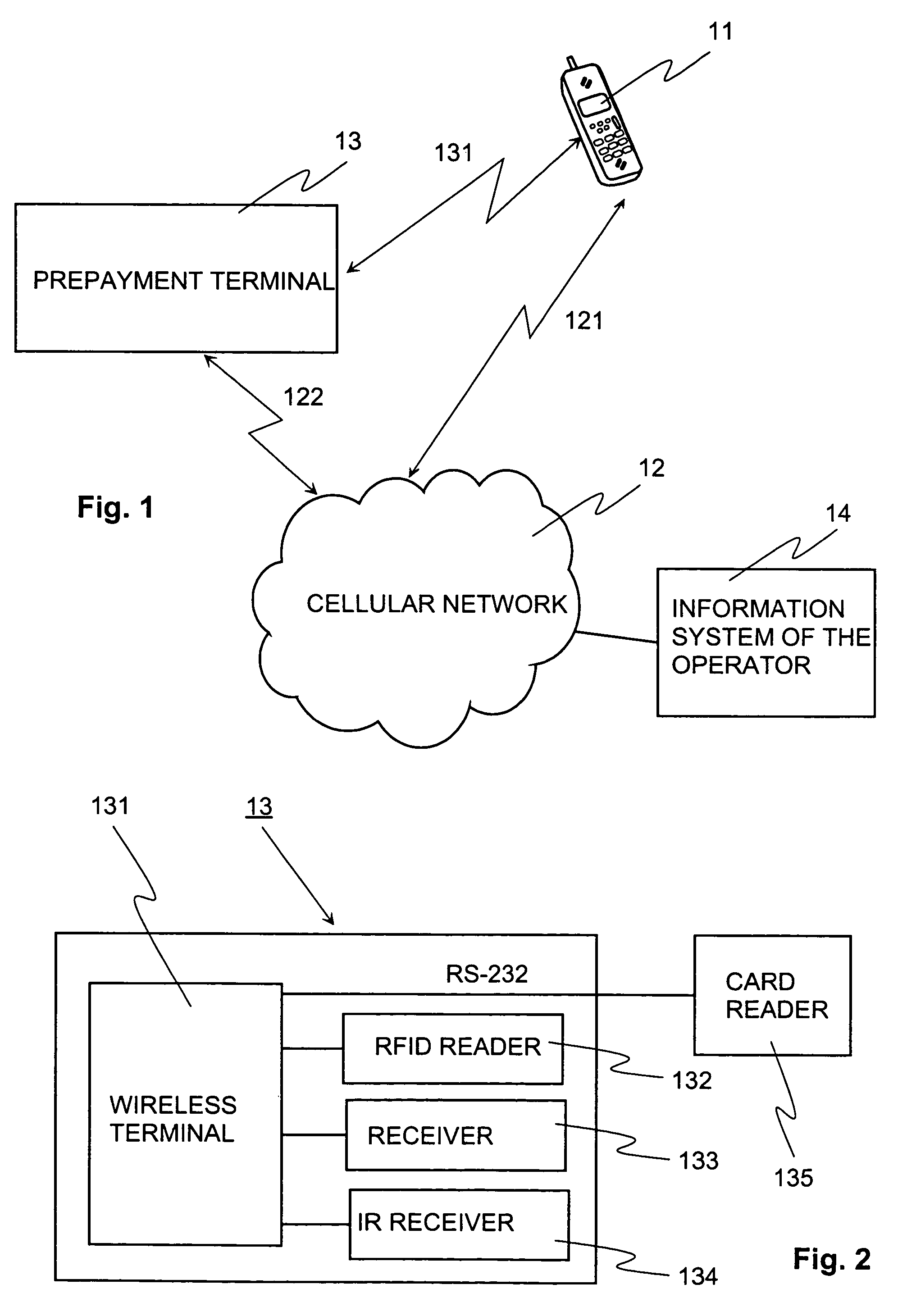 Method and arrangement for realizing a prepaid subscription and a prepayment terminal and a cellular network terminal utilizing the method