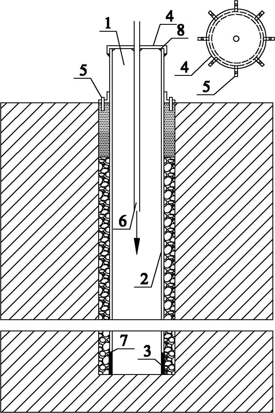 Huge ultradeep foundation pit accurate subsidence and environmentally-friendly construction method