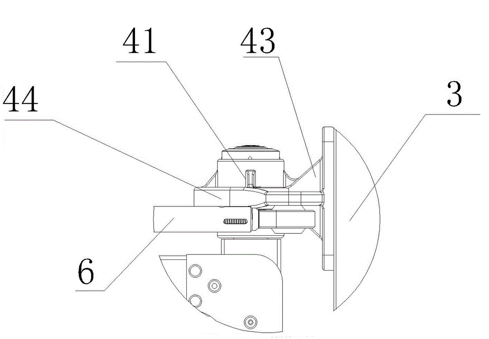 Suspended folding gate