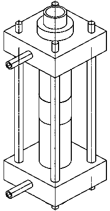 Double-medium low-temperature plasma generator