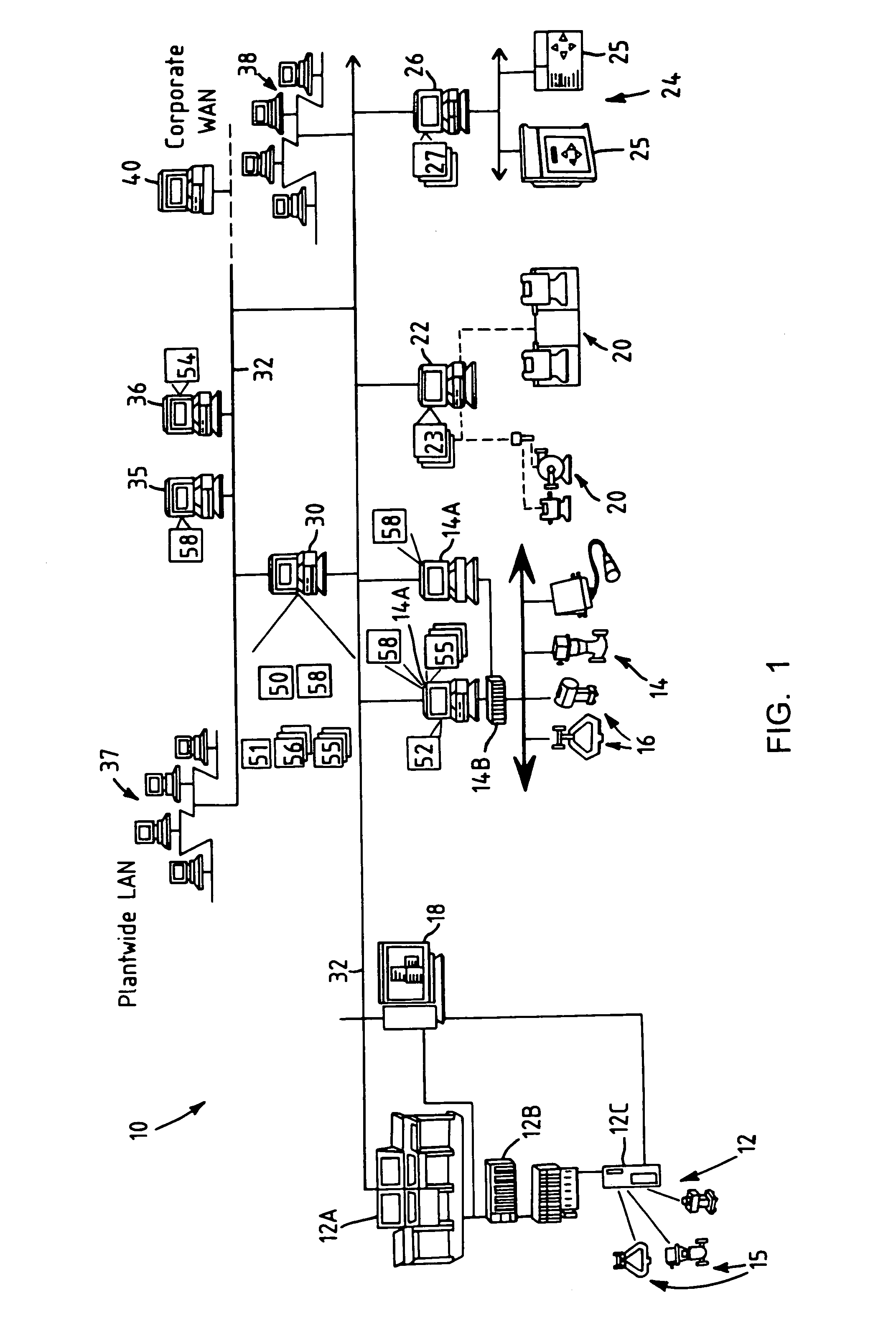 Method and apparatus for performing a function in a plant using process performance monitoring with process equipment monitoring and control