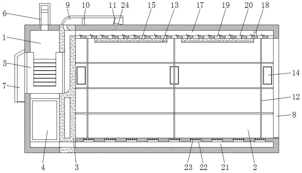 Tobacco curing barn