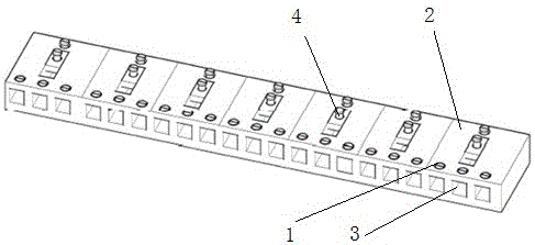 Density relay secondary cable core collection device