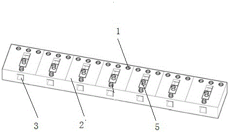 Density relay secondary cable core collection device