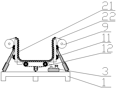 An automatic nursing bed