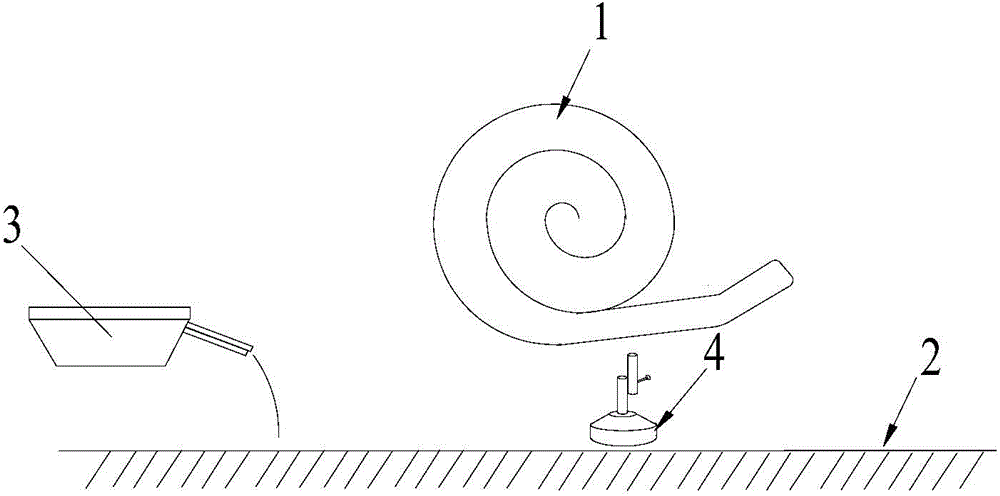 Aqueous epoxy bonding agent for carpet bituminous mixture pavement and construction method thereof