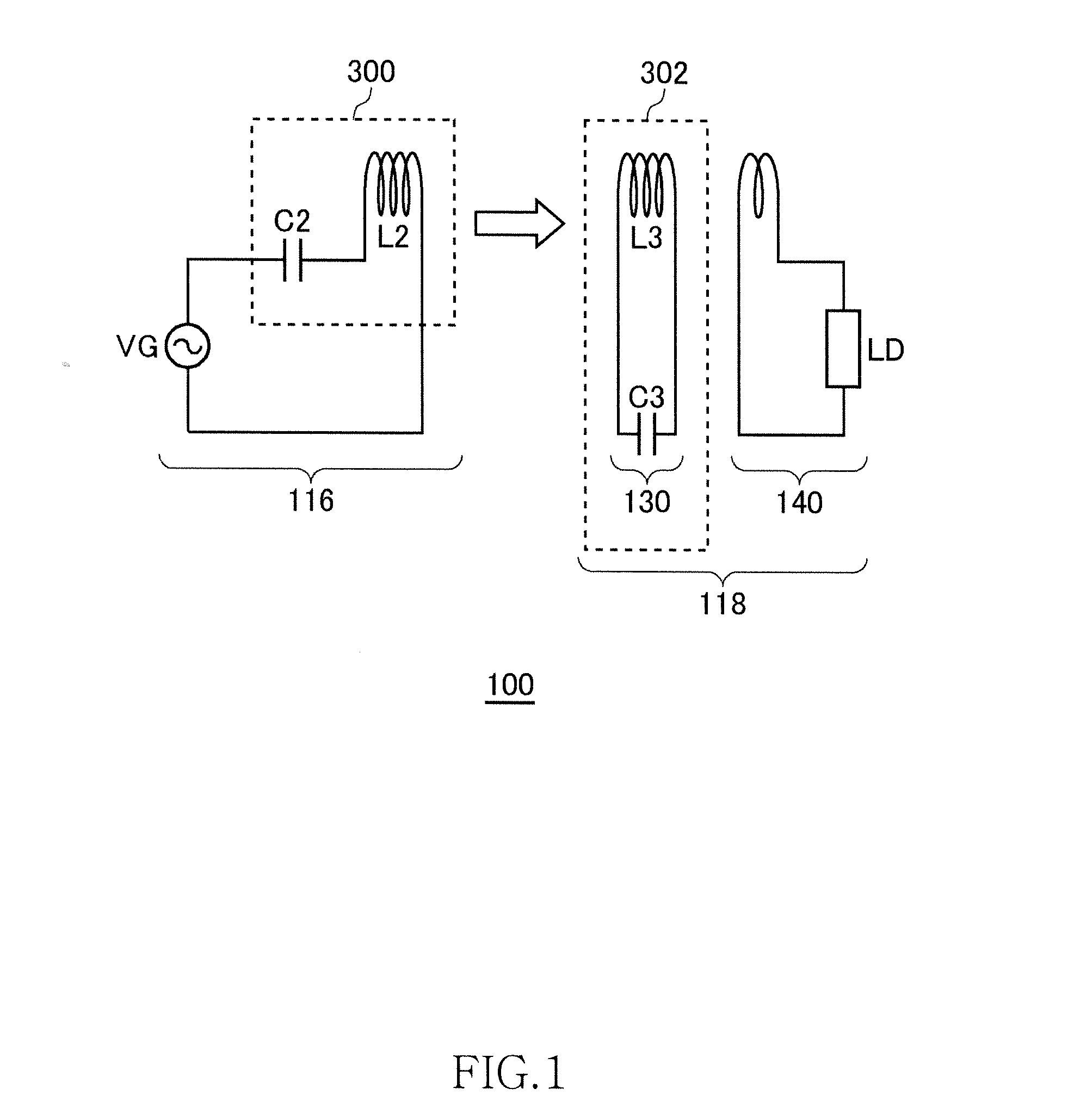 Wireless power feeder and wireless power transmission system