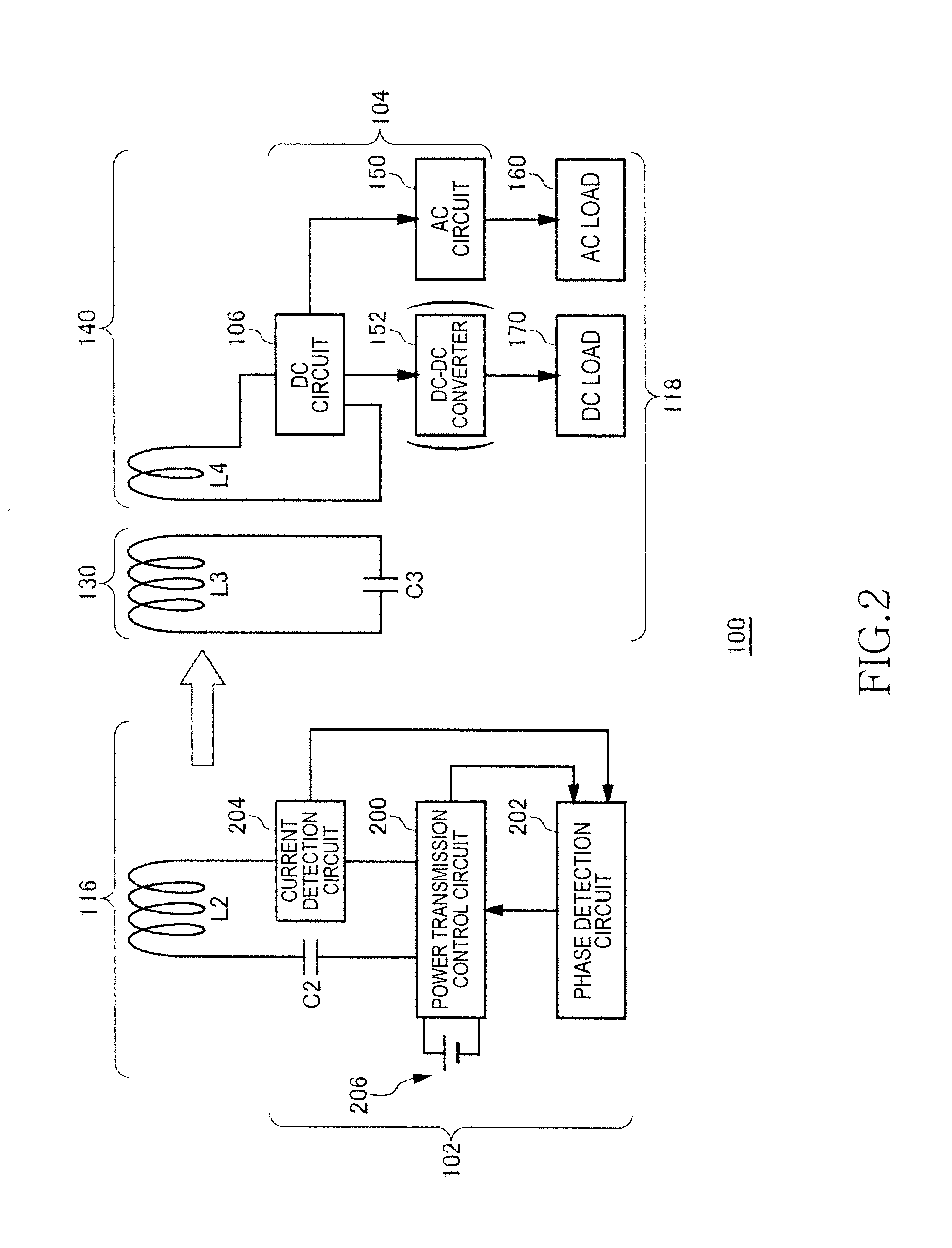 Wireless power feeder and wireless power transmission system