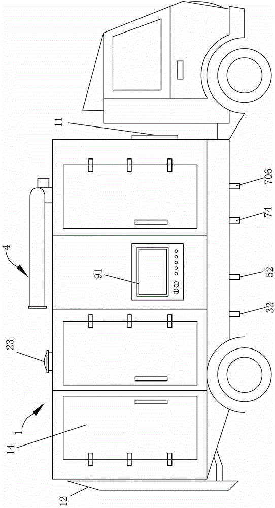 Vehicular medical waste quick ashing system