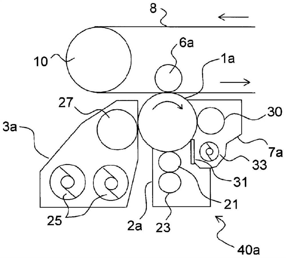 Image carrier unit and image forming device with image carrier unit