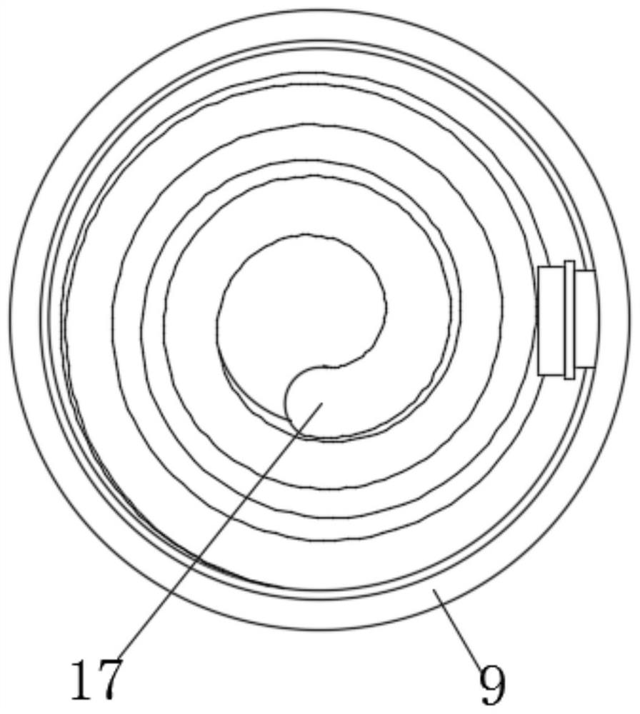 Fabricated material mixing device for building construction and use method