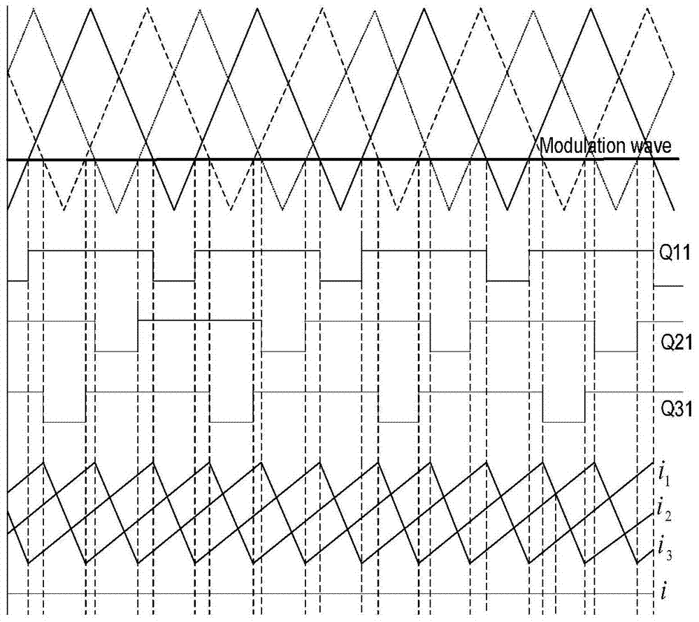 No current ripple full bridge grid-connected inverter circuit