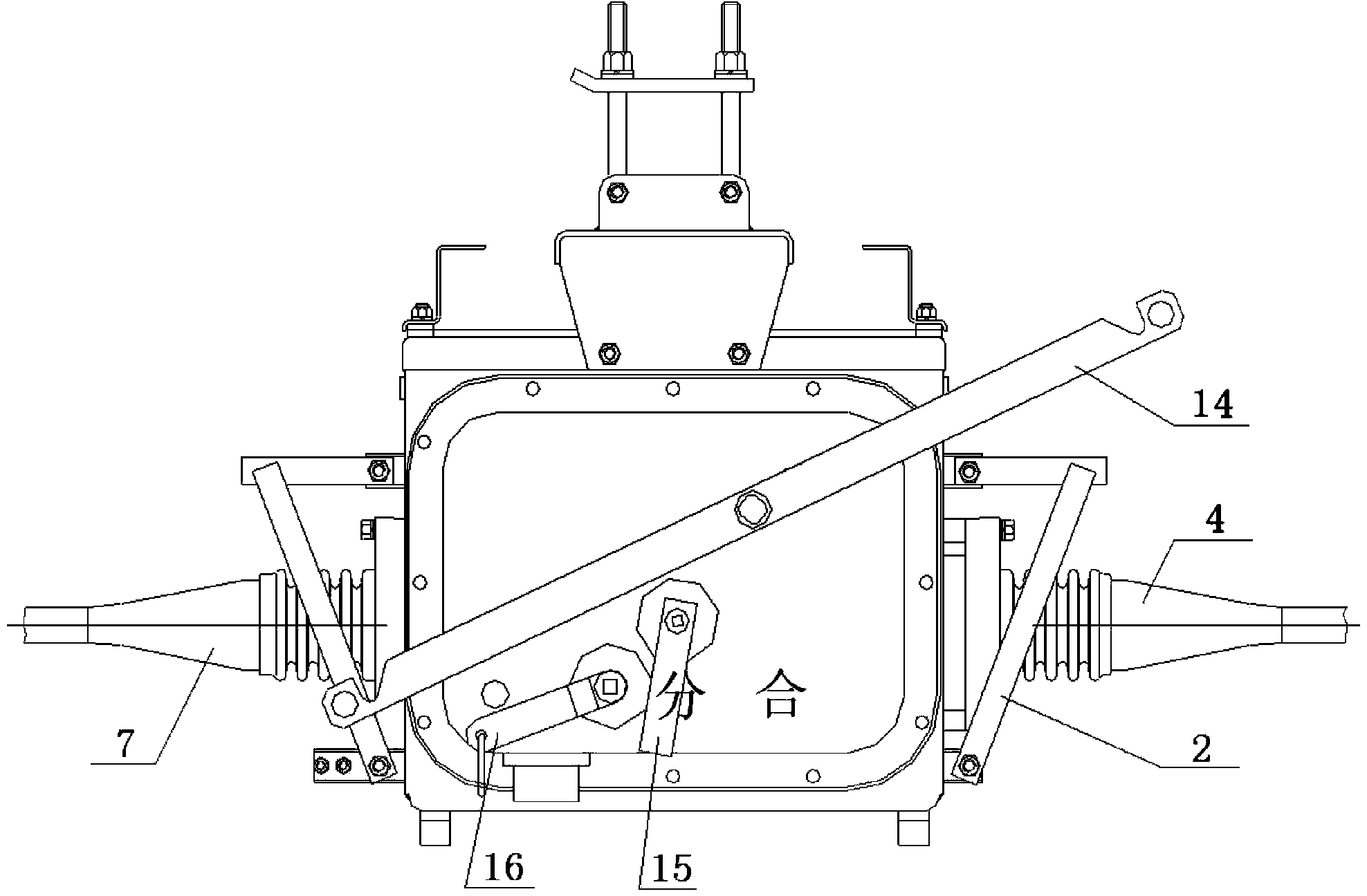 10kv pole-mounted vacuum load switch