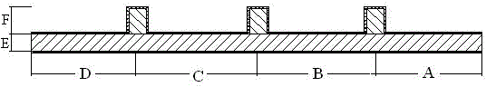 Sandwich structure composite material containing reinforcing ribs and manufacturing method thereof