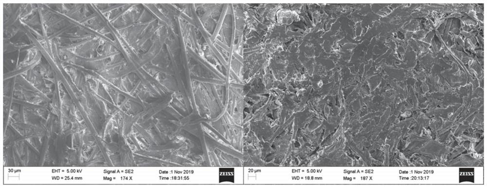 Composite material taking two-dimensional bio-based material as skeleton unit and processing technology of composite material