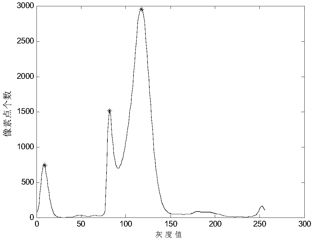 Glowworm swarm optimization method-based image multi-threshold segmentation method