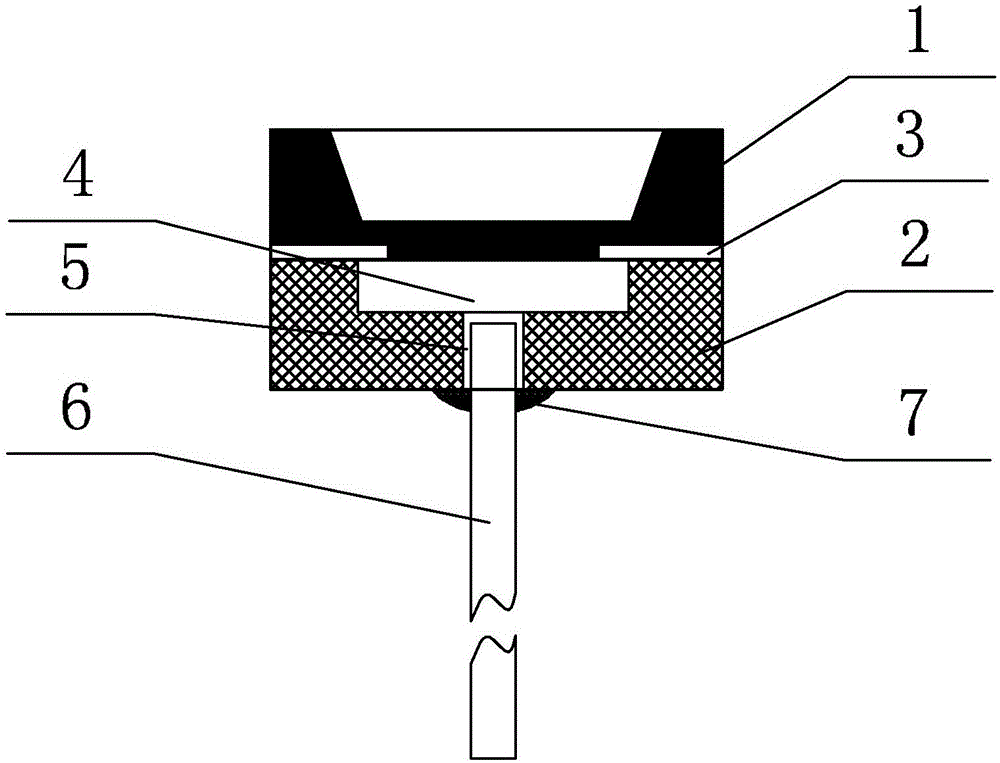 Dynamic pressure sensor chip