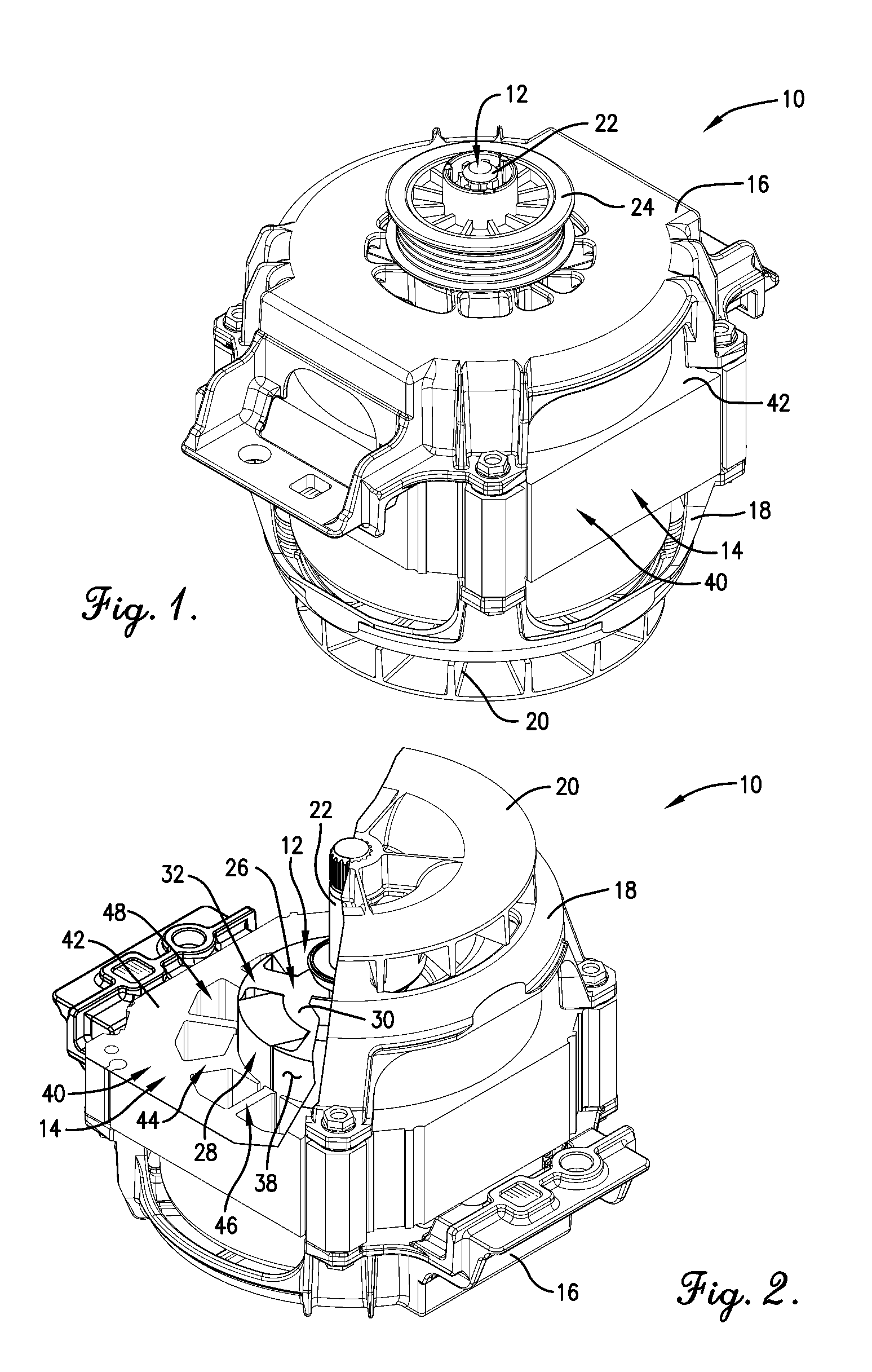 3-phase permanent magnet motor or generator having variable stator teeth