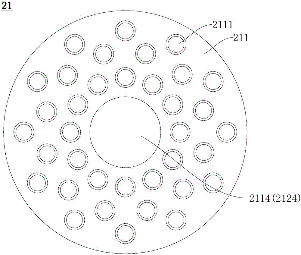 Gas-liquid separator and refrigerating system provided with same