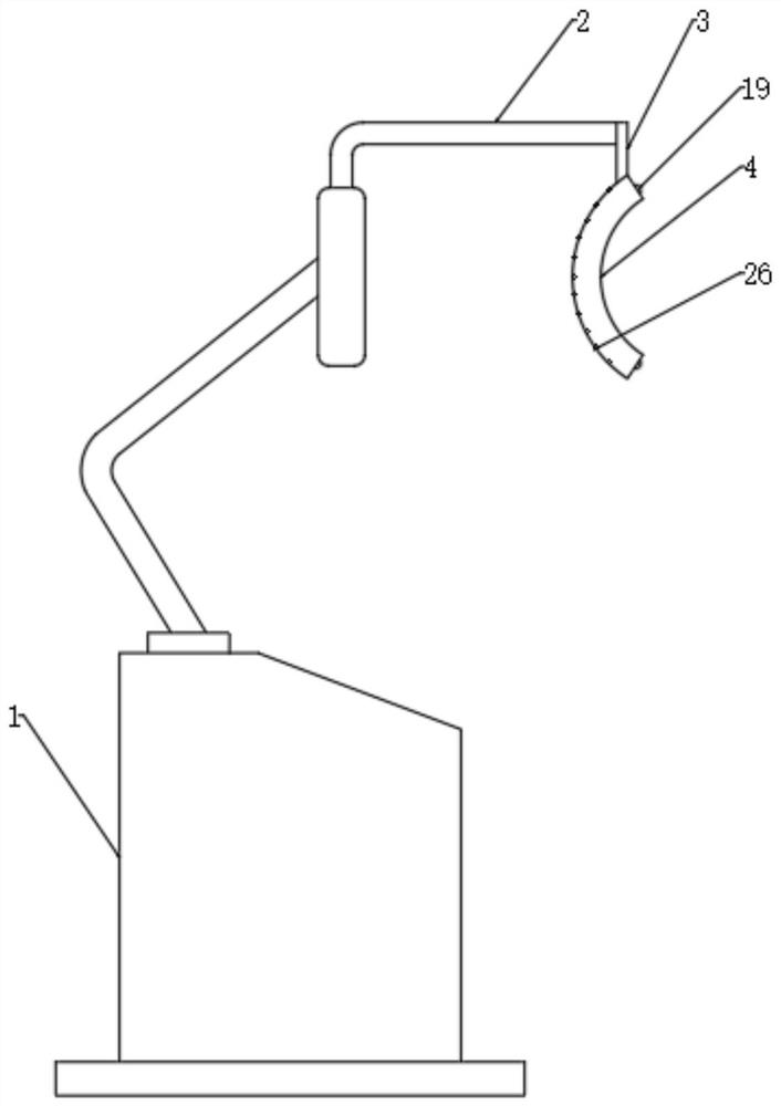 Semiconductor laser therapeutic machine for medical cosmetology