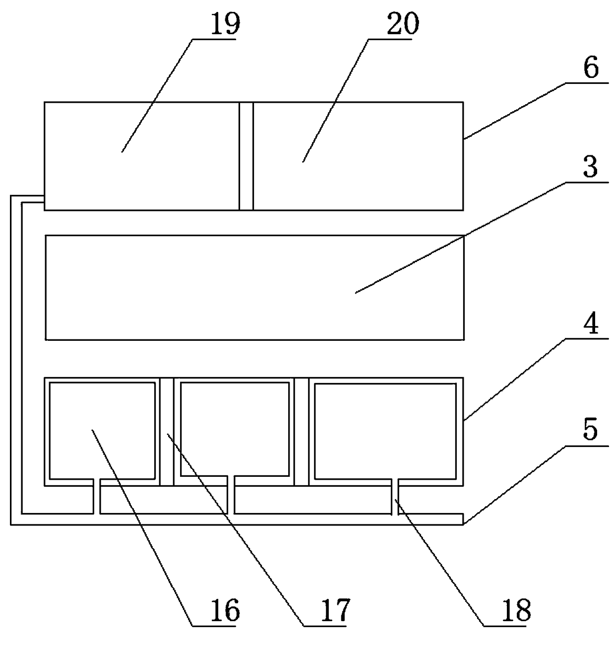 Gravel screening device with sludge cleaning function