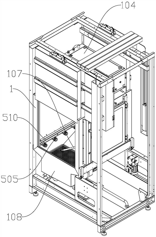 Multi-cabin medical cleaning machine