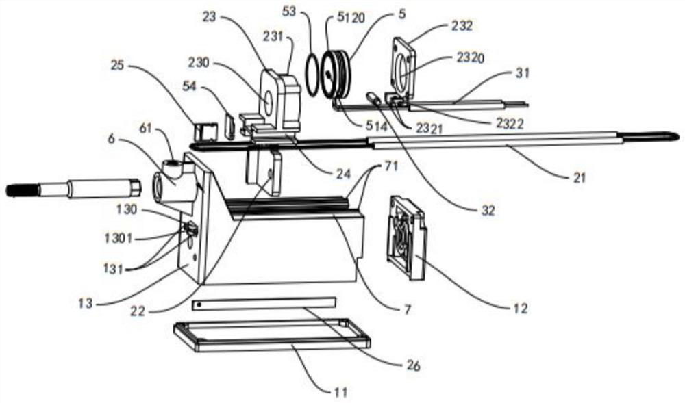 Silk thread auxiliary movement device, driving system and control method