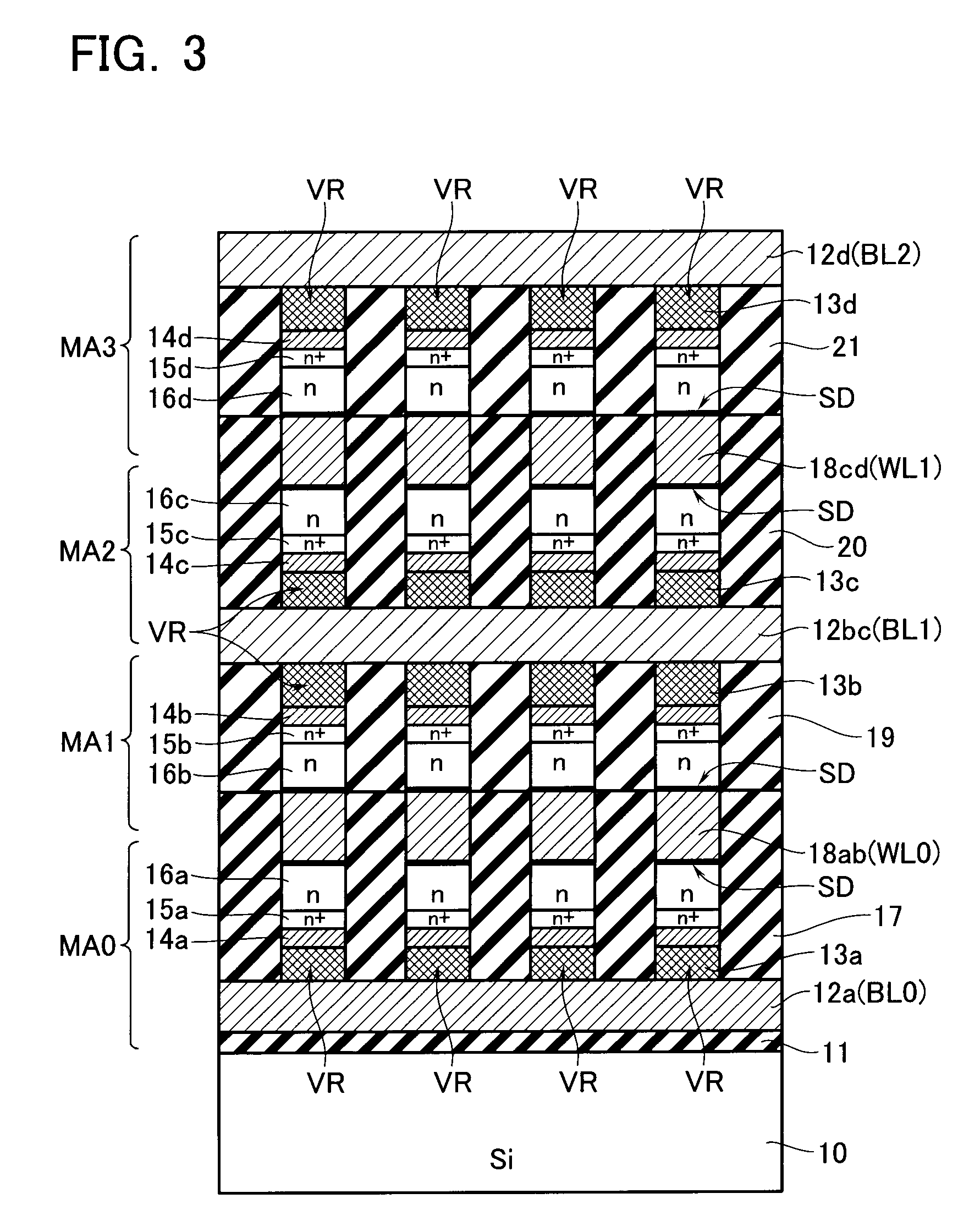 Resistance change memory device