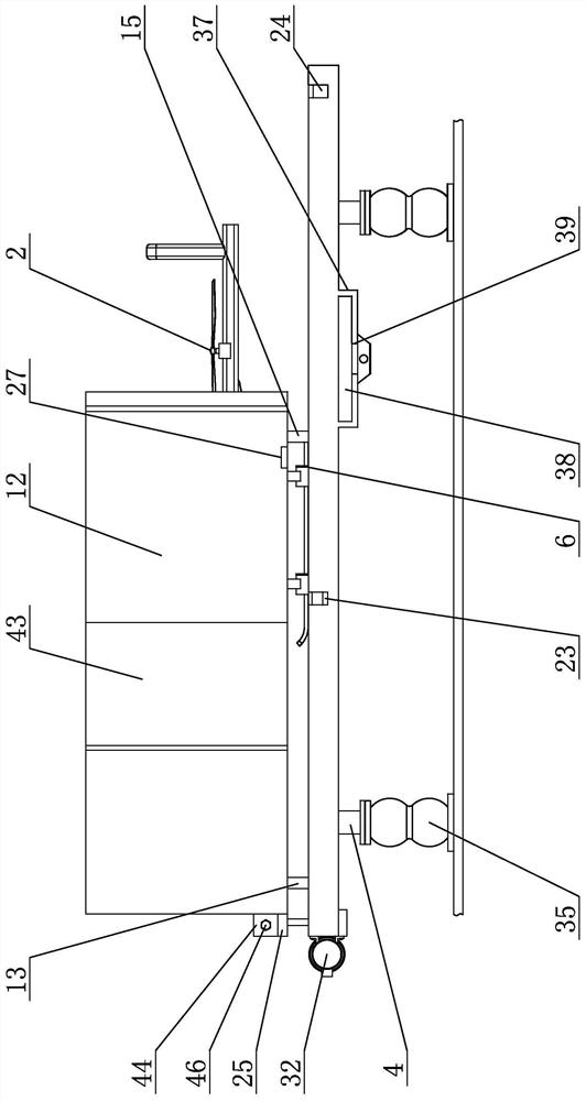 Movable intelligent take-off and landing platform of vertical take-off and landing fixed-wing unmanned aerial vehicle for electric power inspection