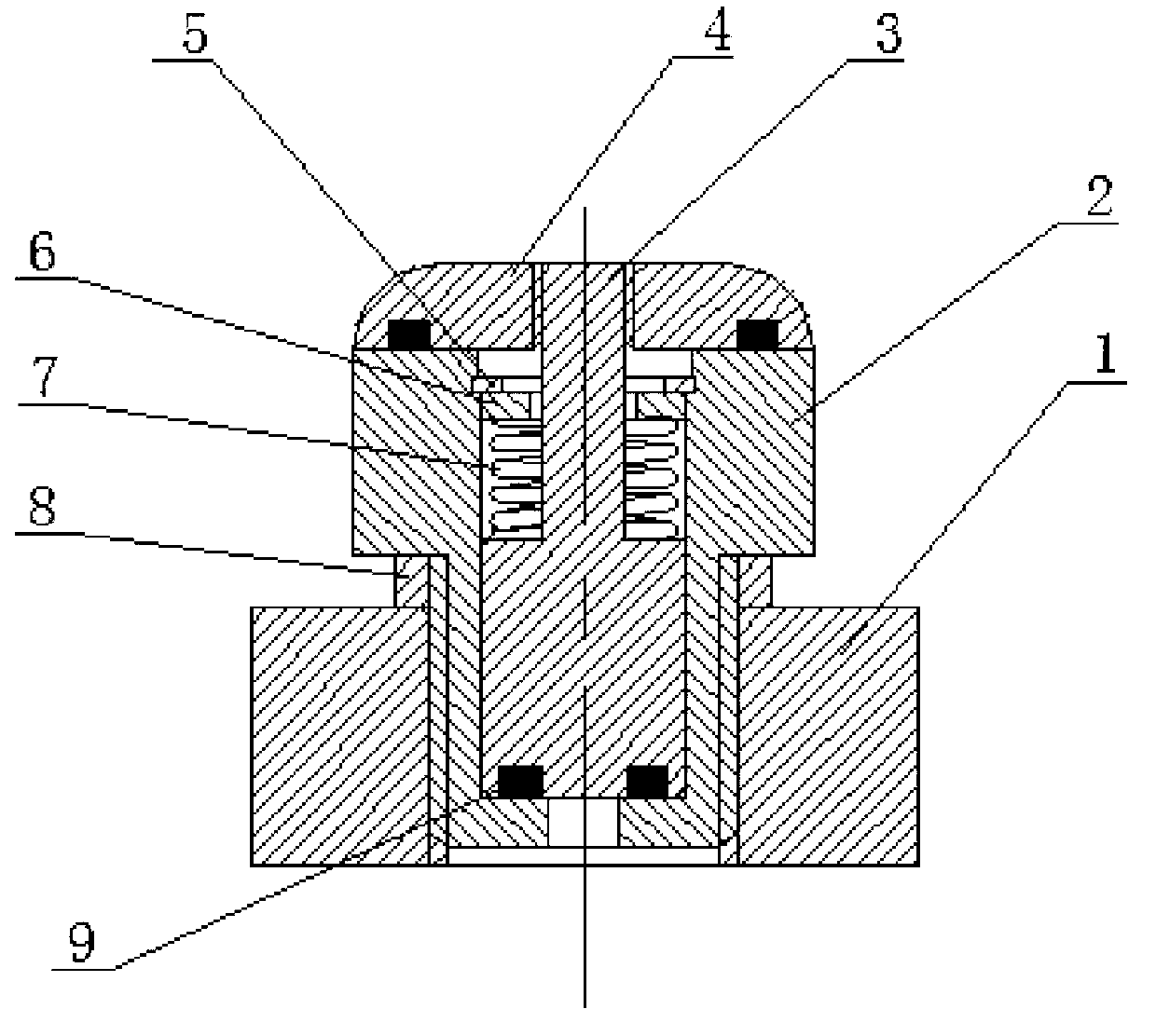 Mining explosive-proof electromotor anti-explosion reducing valve