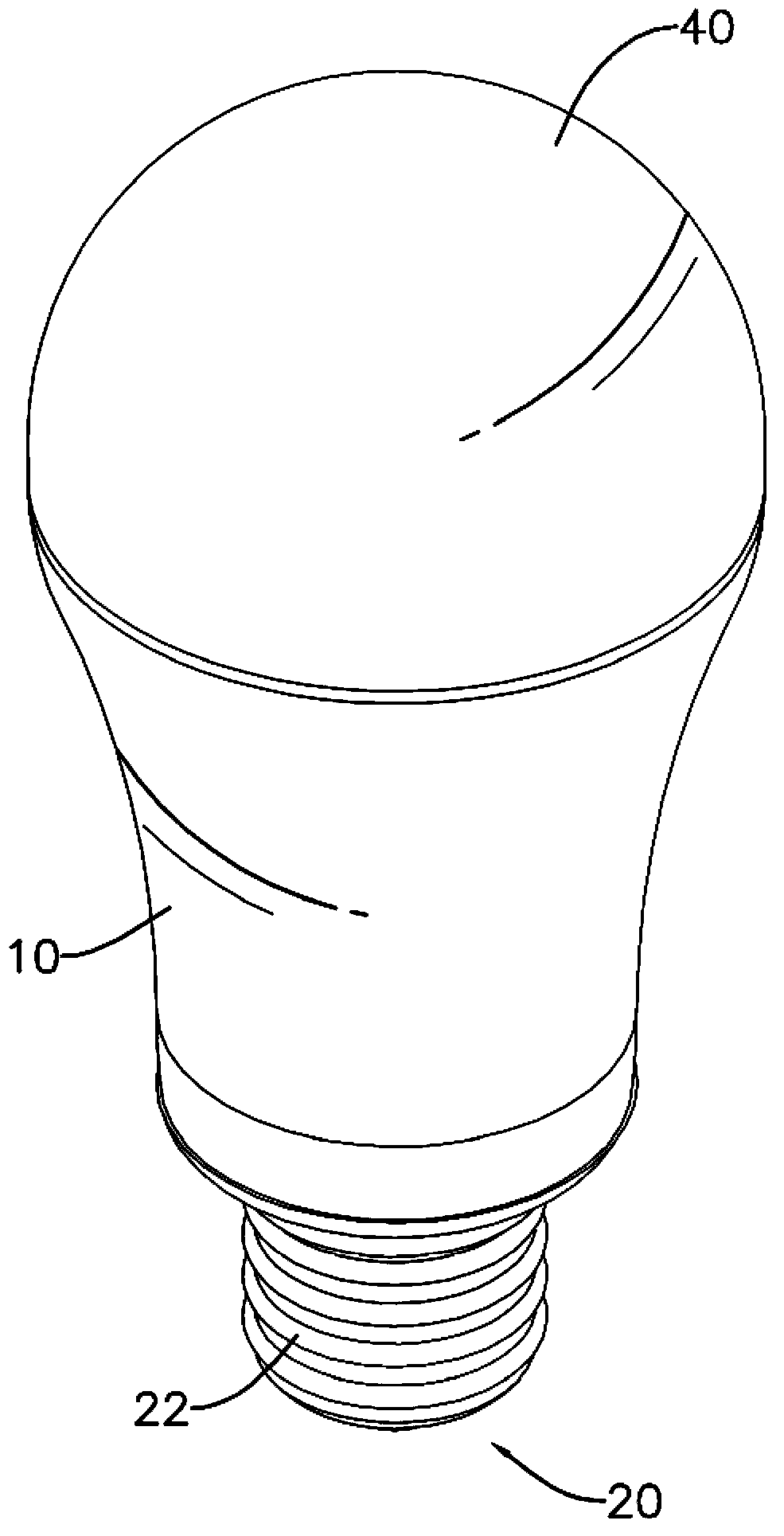 Light-emitting diode bulb lamp