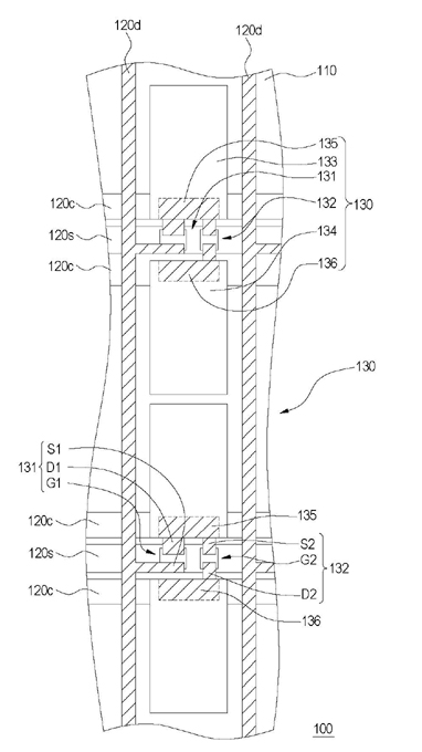 Transistor array substrate