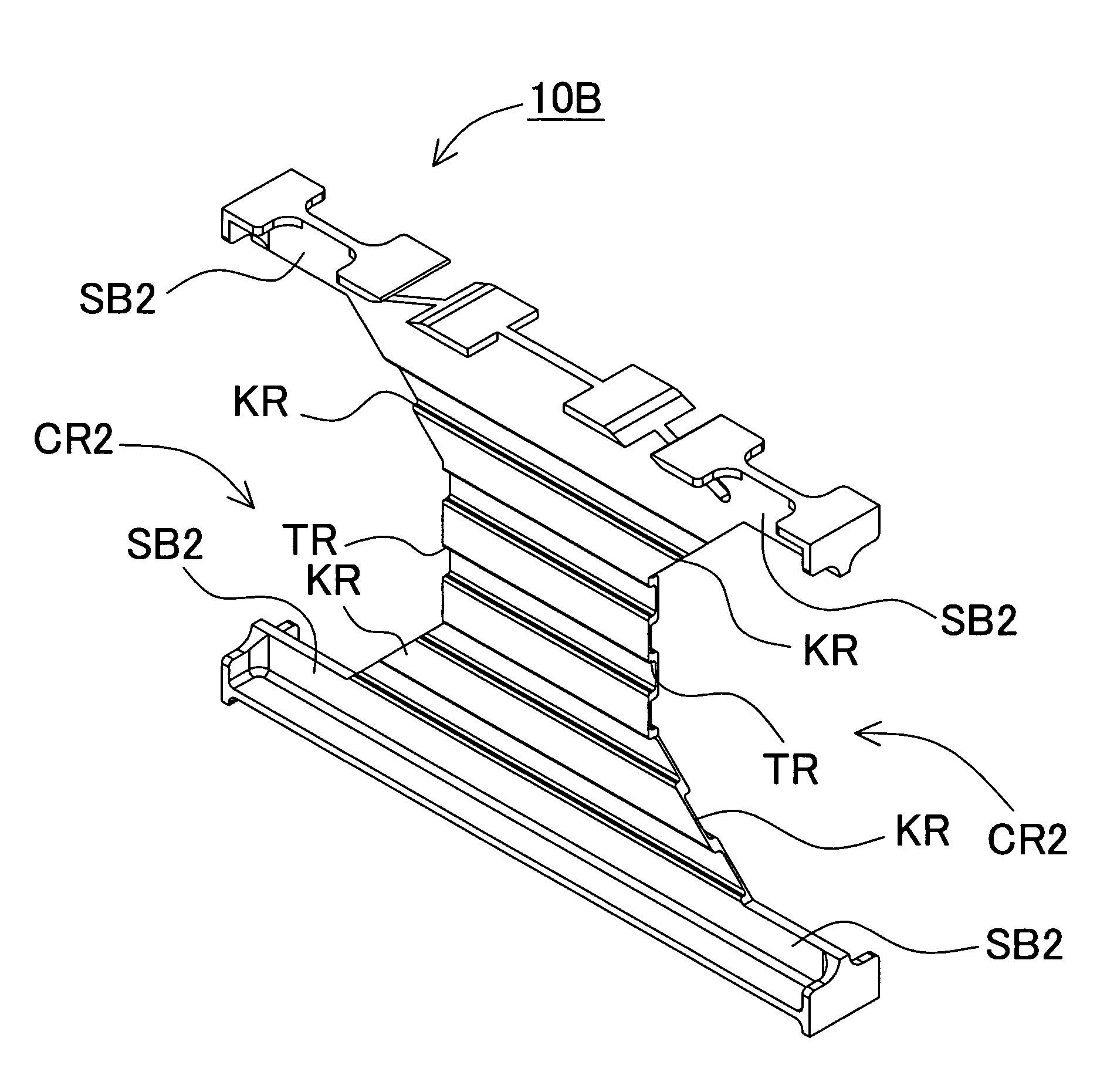 Battery pack and battery pack seperator