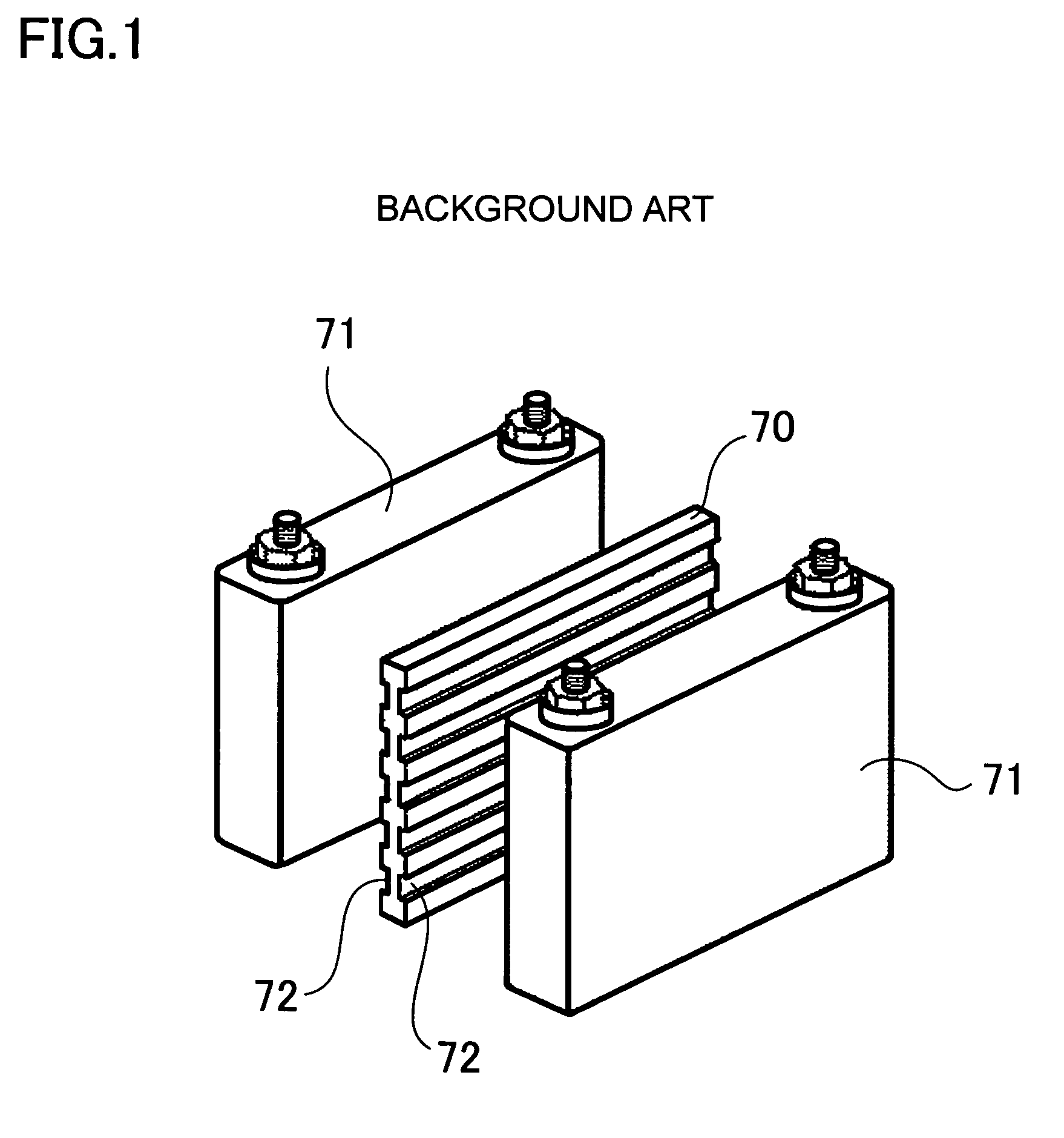 Battery pack and battery pack seperator