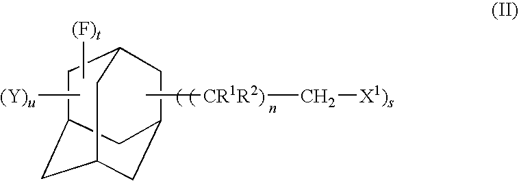 Fluorine-containing adamantane derivative, fluorine-containing adamantane derivative having polymerizable group, resin composition containing the same, and antireflection film