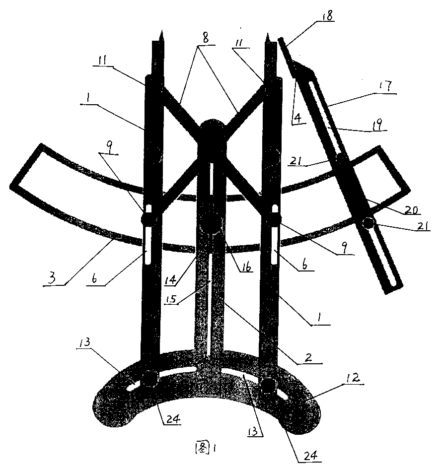 Three-dimensional locator for pedicle for cervical vertebra arch