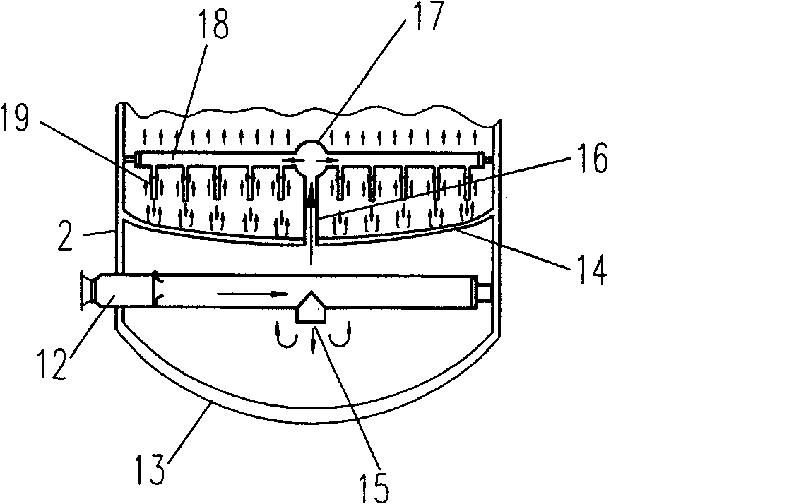 Fluidized bed reactor used for Fischer-Tropsch synthesis