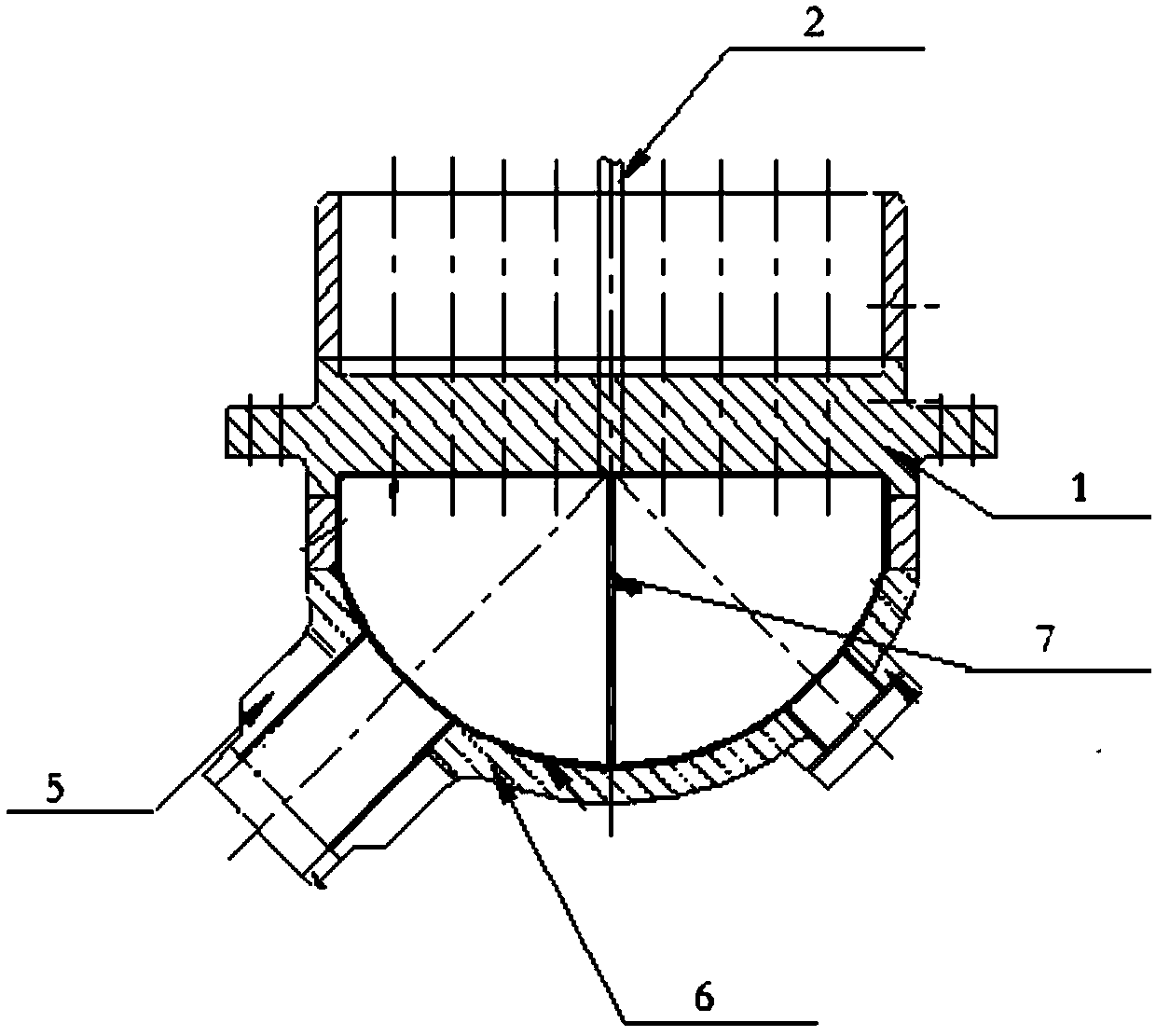 Tube sheet component and bottom head component circumferential weld local heat treatment technology