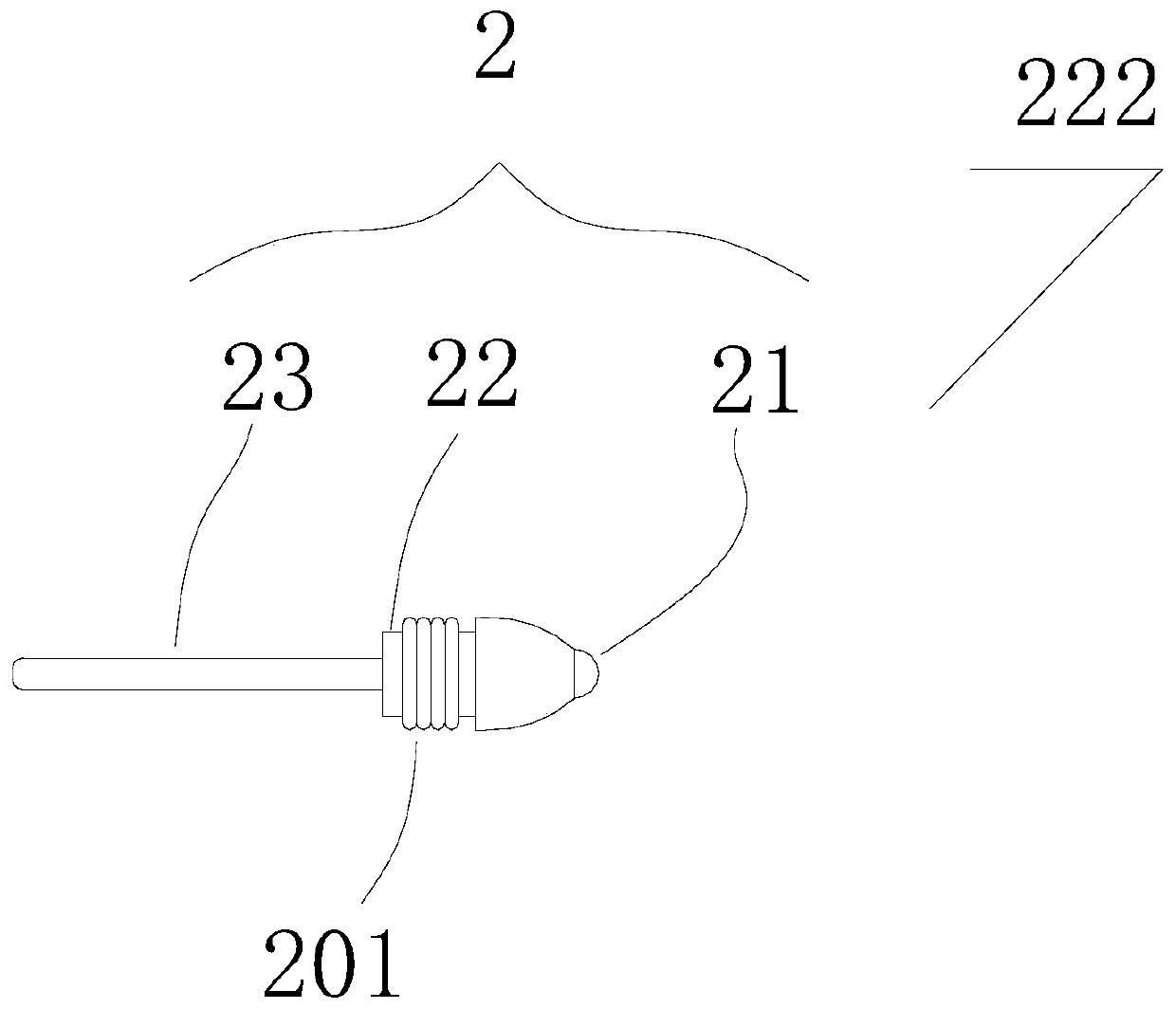 Tungsten electrode, preparation method thereof and high-pressure discharge lamp adopting tungsten electrode